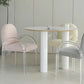 Glam Acrylic Dining Armchair Upholstered Velvet Dining Arm Chair Clearhalo 'Dining Chairs' 'Dining Tables & Seating' 'dining_chair' 'furn' 'furn_dining_chair' 'Furniture' 'Kitchen & Dining Furniture' 6357539