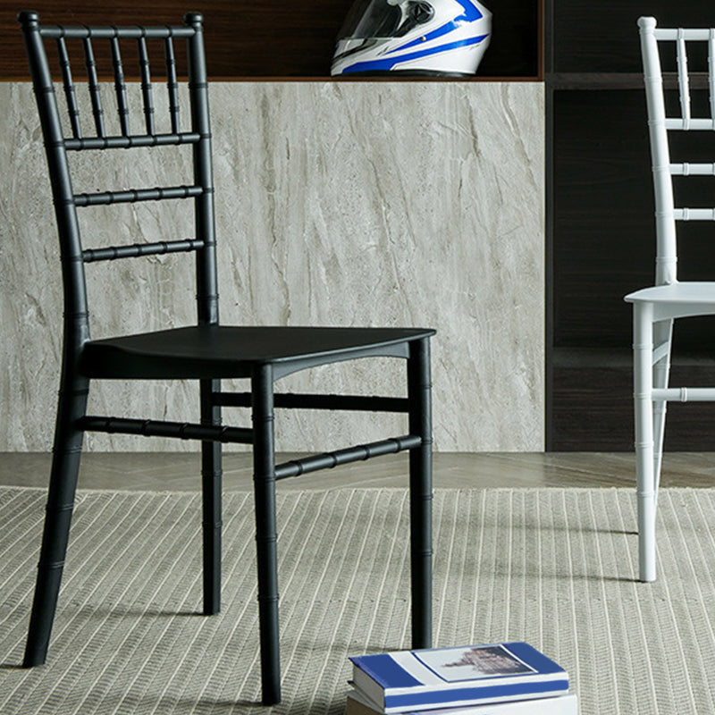 Chaises latérales de salle à manger sans bras de cuisine glam chaises latérales