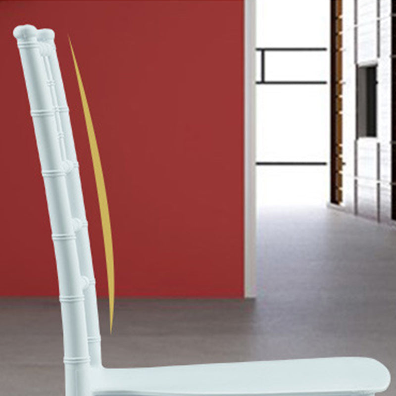 Chaises latérales de salle à manger sans bras de cuisine glam chaises latérales