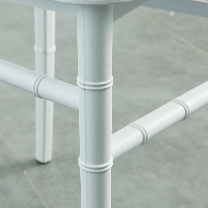 Chaises latérales de salle à manger sans bras de cuisine glam chaises latérales