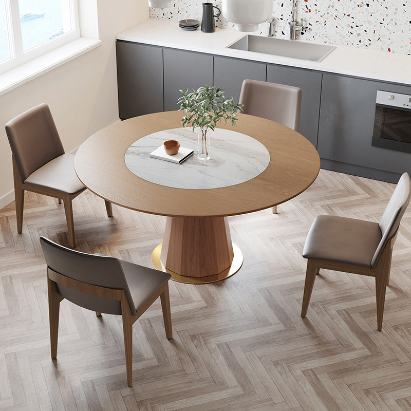 Chaise de salle à manger sans arme de cuisine en bois