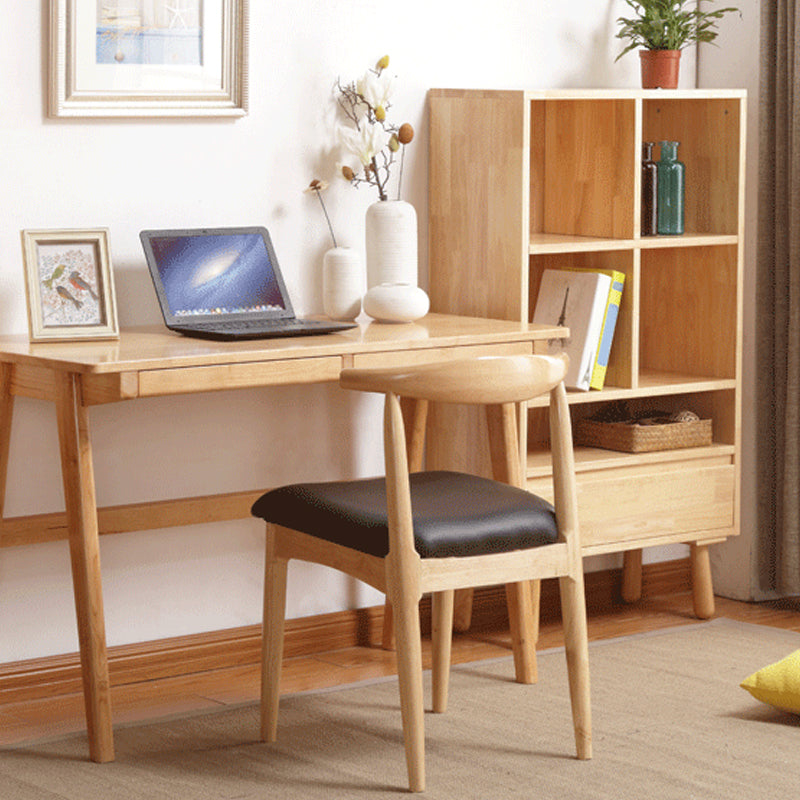 Chaise de restauration en bois de cuisine en bois chaise de salle à manger rembourrée contemporaine