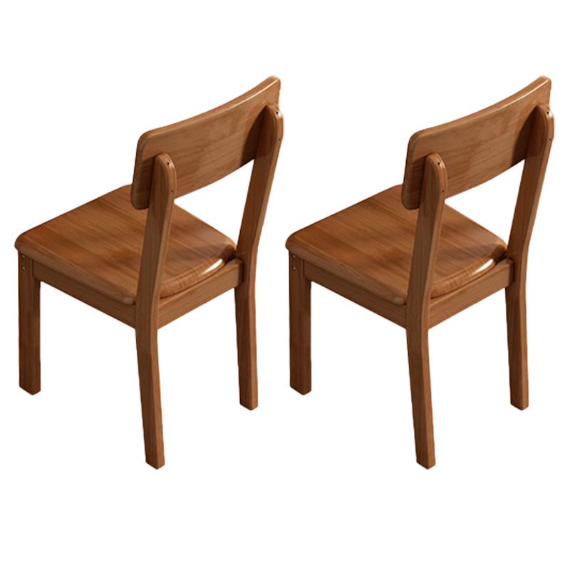 Zeitgenössische Küche Essneitenstuhl Holz offenen Essnetzstuhl