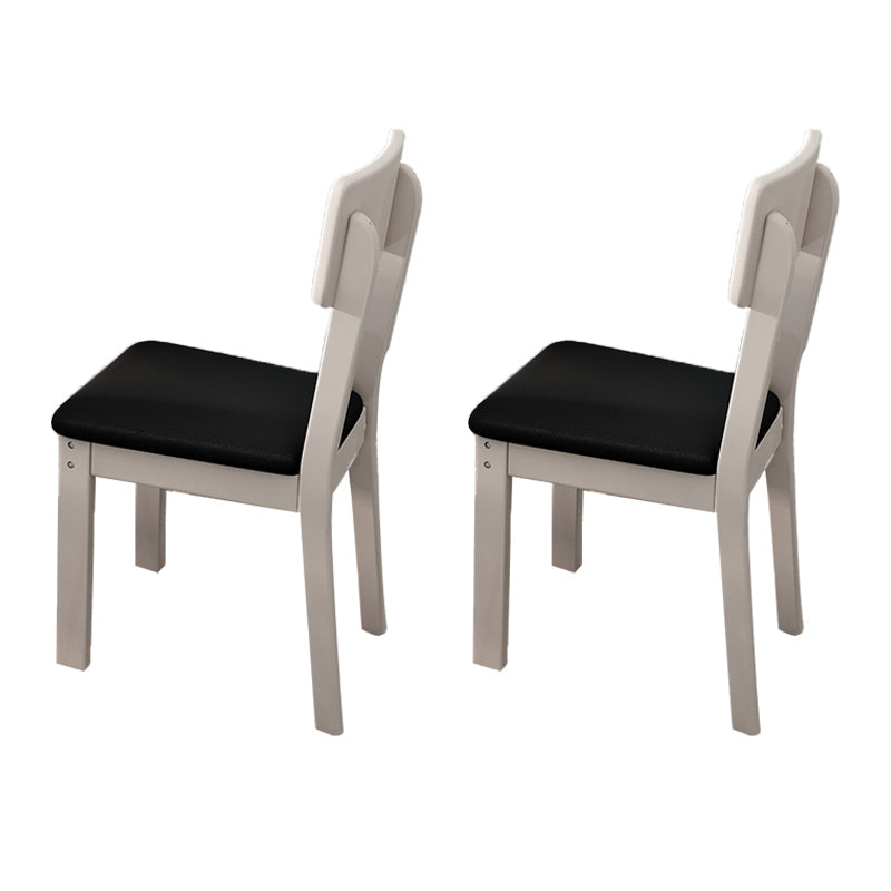 Zeitgenössische Küche Essneitenstuhl Holz offenen Essnetzstuhl