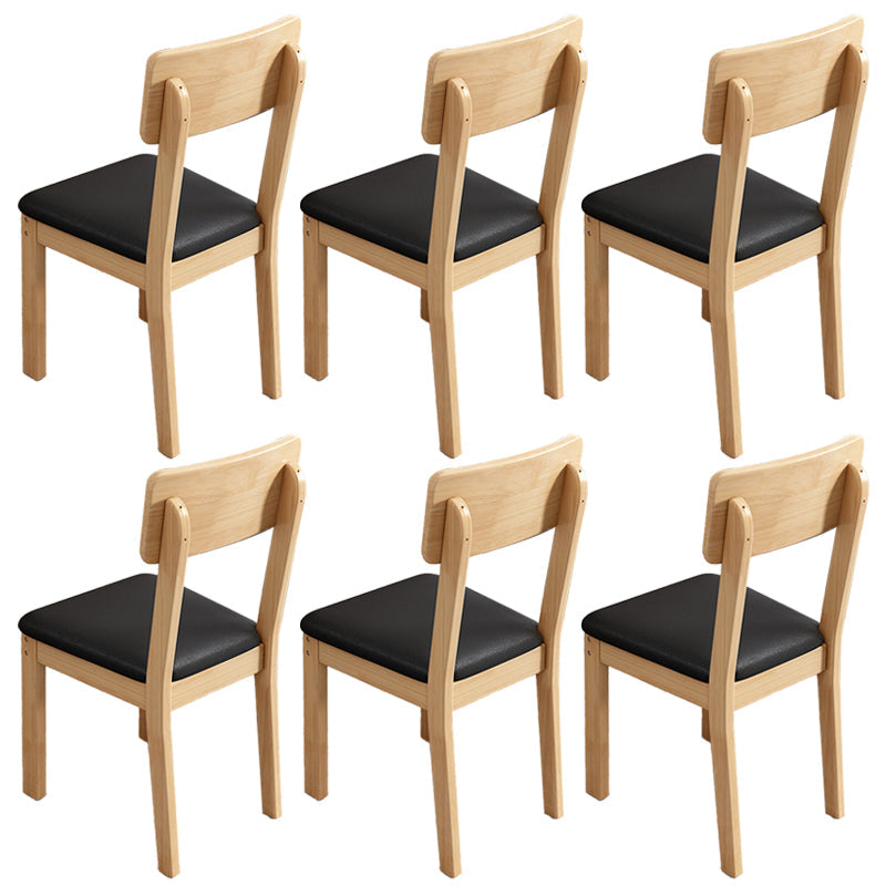 Zeitgenössische Küche Essneitenstuhl Holz offenen Essnetzstuhl