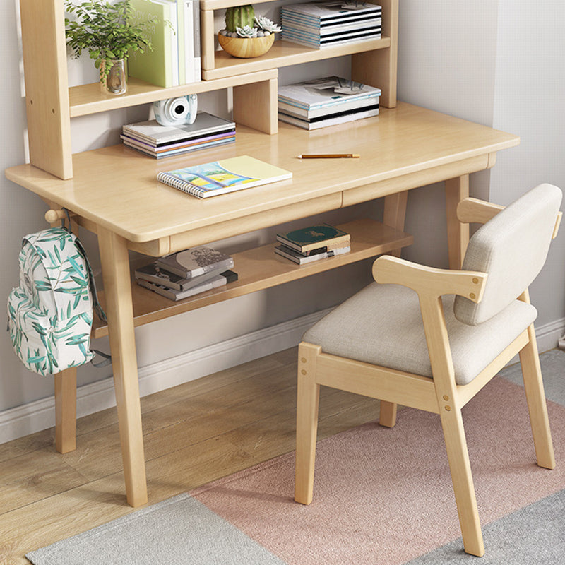 Chaise de bras de salle à manger en bois chaise de salle à manger rembourrée contemporaine