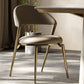 Contemporary Upholstered Dining Chair Open Back Dining Side Chair