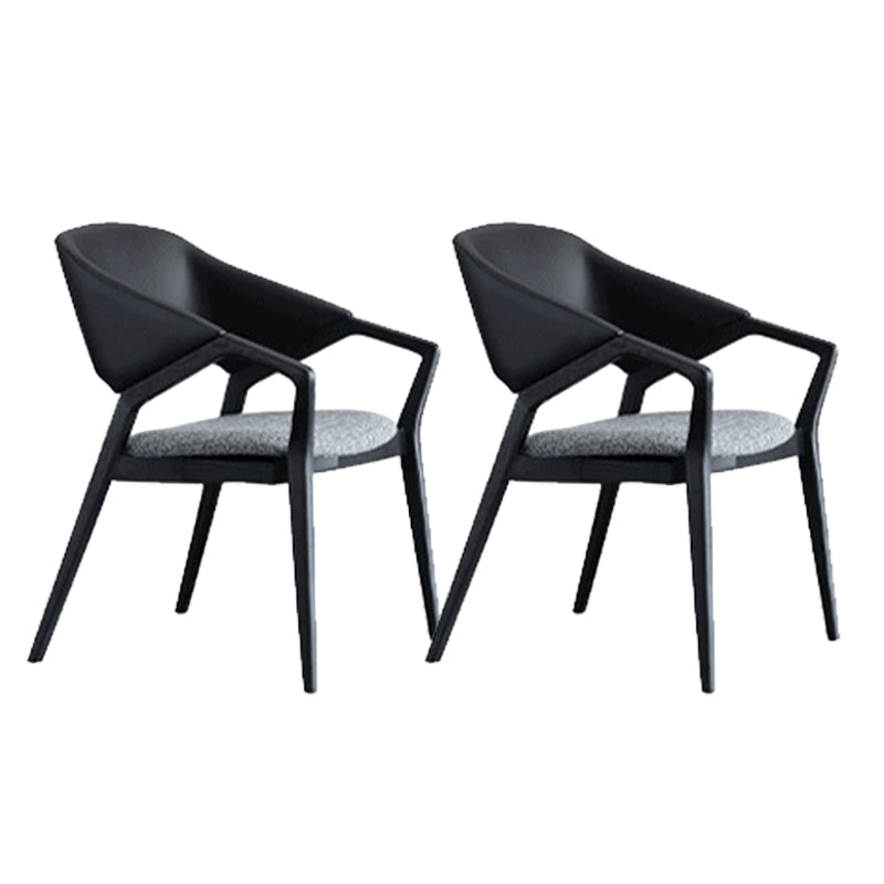 Sedia da sala da pranzo in cucina contemporanea sedia da pranzo aperta