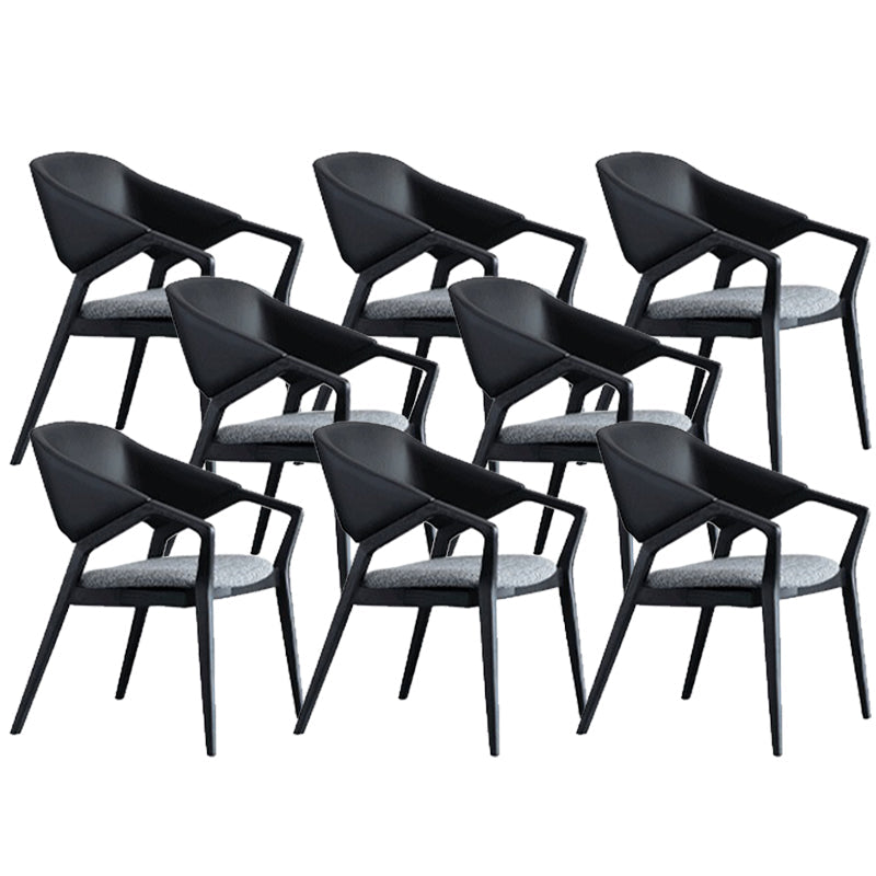 Sedia da sala da pranzo in cucina contemporanea sedia da pranzo aperta