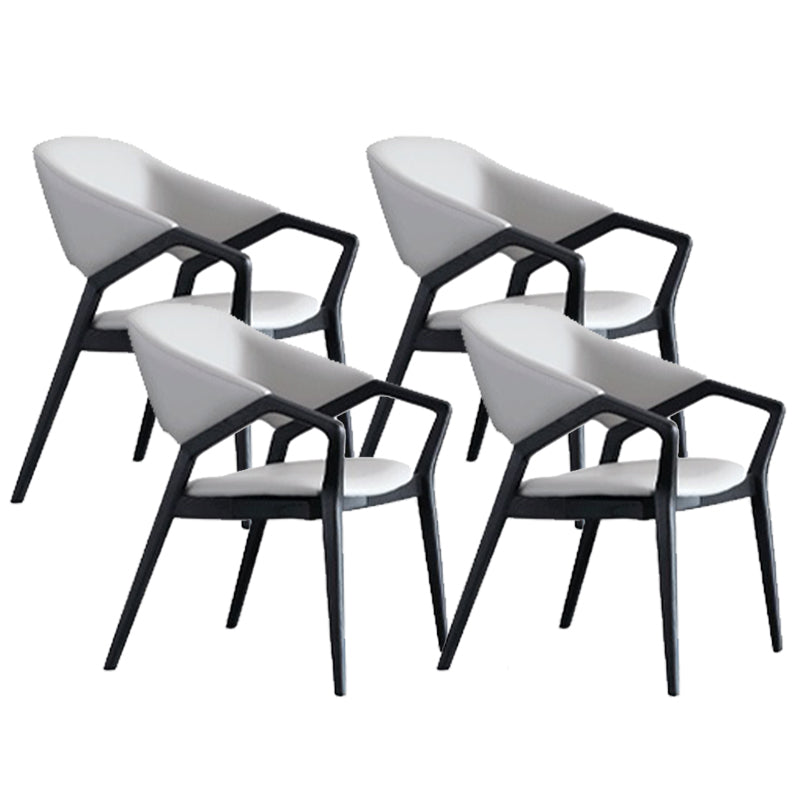 Sedia da sala da pranzo in cucina contemporanea sedia da pranzo aperta