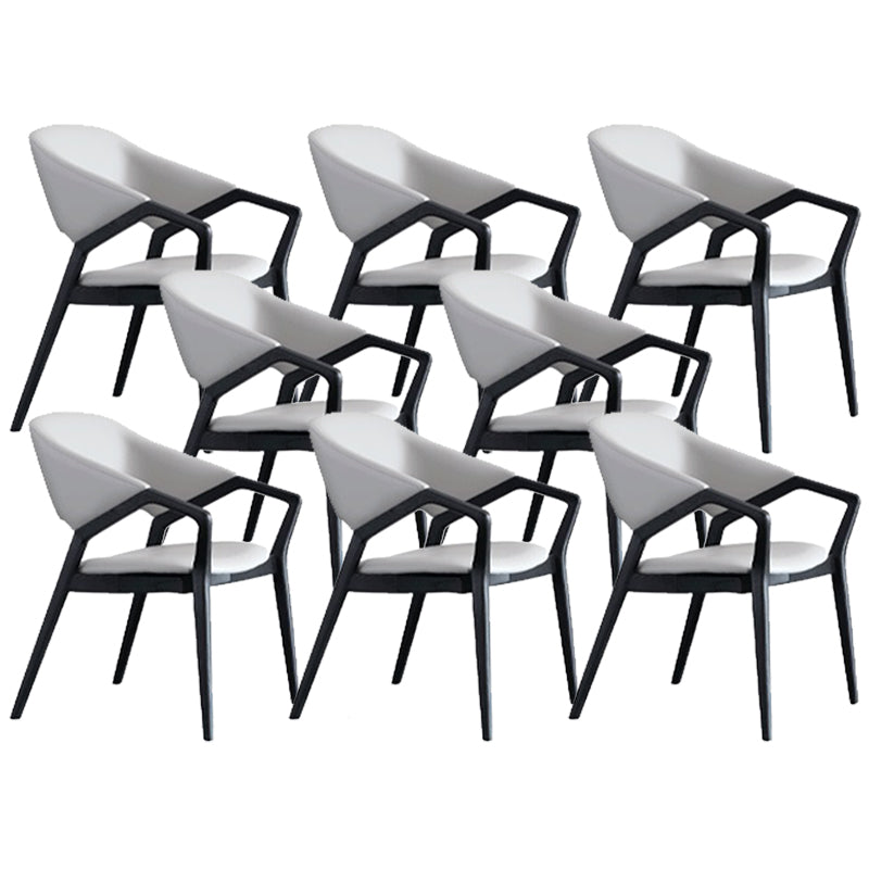 Sedia da sala da pranzo in cucina contemporanea sedia da pranzo aperta