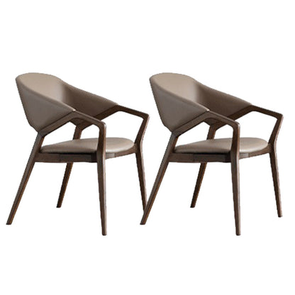 Sedia da sala da pranzo in cucina contemporanea sedia da pranzo aperta