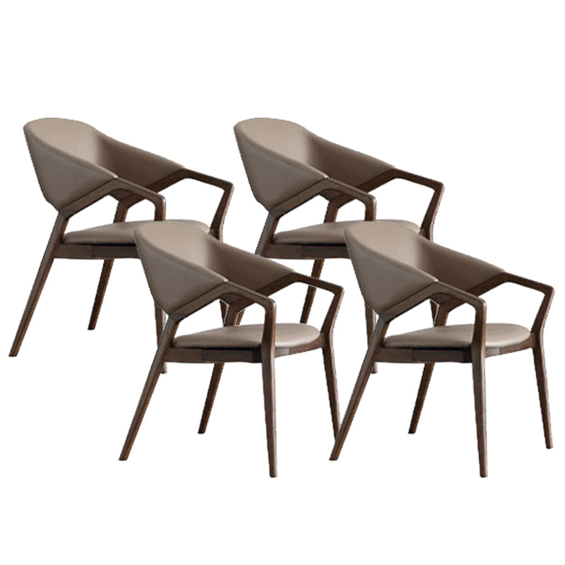 Sedia da sala da pranzo in cucina contemporanea sedia da pranzo aperta