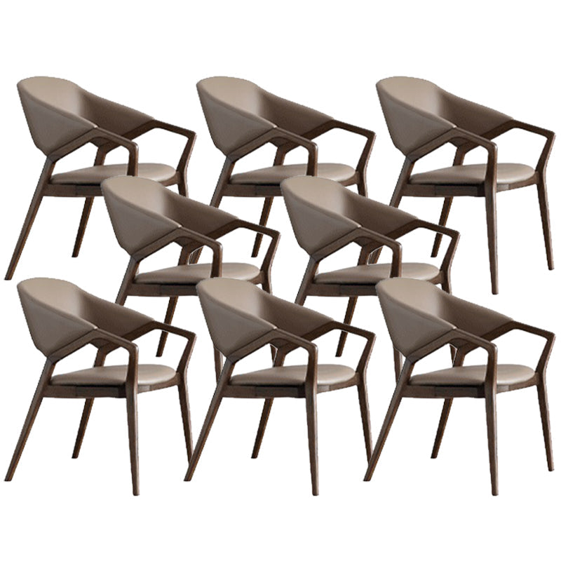 Sedia da sala da pranzo in cucina contemporanea sedia da pranzo aperta