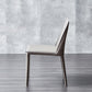 Chaises de salle à manger en cuir contemporain chaises latérales sans jambes en métal pour cuisine