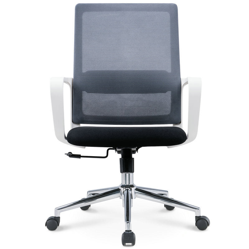 25" Wide Modern Desk Chair Breathable AirGrid Fixed Arms Office Chair Clearhalo 'furn' 'furn_office_chair' 'Furniture' 'Office Chairs' 'Office Furniture' 'office_chair' 6358587