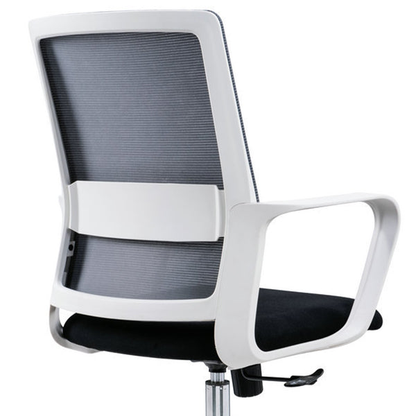 25" Wide Modern Desk Chair Breathable AirGrid Fixed Arms Office Chair Clearhalo 'furn' 'furn_office_chair' 'Furniture' 'Office Chairs' 'Office Furniture' 'office_chair' 6358599