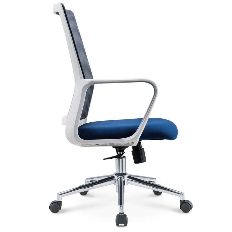 25" Wide Modern Desk Chair Breathable AirGrid Fixed Arms Office Chair Clearhalo 'furn' 'furn_office_chair' 'Furniture' 'Office Chairs' 'Office Furniture' 'office_chair' 6358601