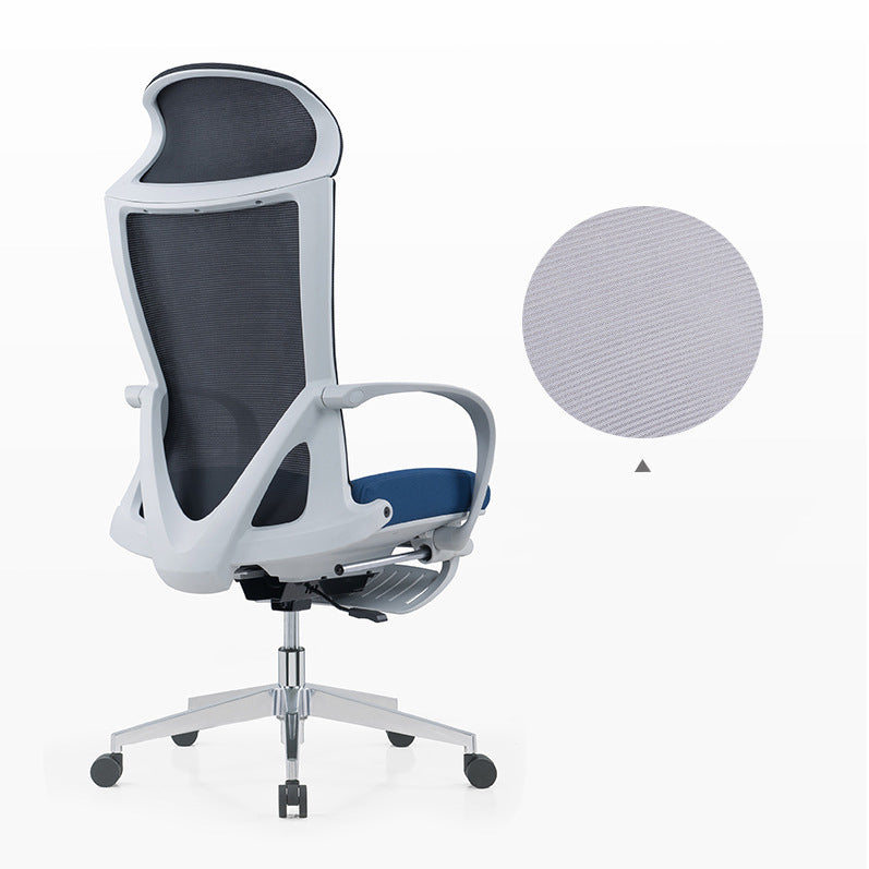 Modern Desk Chair Mesh Conference Chair High Back Chair in Black Clearhalo 'furn' 'furn_office_chair' 'Furniture' 'Office Chairs' 'Office Furniture' 'office_chair' 6358620