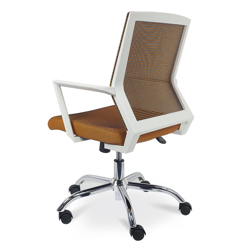 Modern Ergonomic Mesh Task Chair Office Fixed Arms Swivel Chair Clearhalo 'furn' 'furn_office_chair' 'Furniture' 'Office Chairs' 'Office Furniture' 'office_chair' 6358626