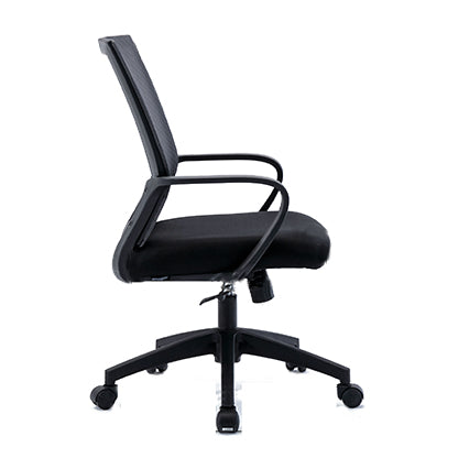 Modern Ergonomic Mesh Task Chair Office Fixed Arms Swivel Chair Clearhalo 'furn' 'furn_office_chair' 'Furniture' 'Office Chairs' 'Office Furniture' 'office_chair' 6358631