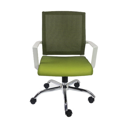 Modern Ergonomic Mesh Task Chair Office Fixed Arms Swivel Chair Green 1 Piece Clearhalo 'furn' 'furn_office_chair' 'Furniture' 'Office Chairs' 'Office Furniture' 'office_chair' 6358632