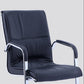 Contemporary PU Computer Chair Faux Leather and Chrome Frame Office Chair Clearhalo 'furn' 'furn_office_chair' 'Furniture' 'Office Chairs' 'Office Furniture' 'office_chair' 6358662
