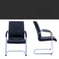 Contemporary PU Computer Chair Faux Leather and Chrome Frame Office Chair Clearhalo 'furn' 'furn_office_chair' 'Furniture' 'Office Chairs' 'Office Furniture' 'office_chair' 6358668