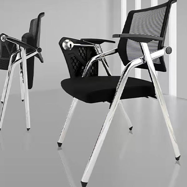 Mid-Back Conference Chair Contemporary Upholstered Office Chair Clearhalo 'furn' 'furn_office_chair' 'Furniture' 'Office Chairs' 'Office Furniture' 'office_chair' 6358892