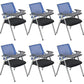 Mid-Back Conference Chair Contemporary Upholstered Office Chair Black-Blue 6 Piece Set Casters Not Included Clearhalo 'furn' 'furn_office_chair' 'Furniture' 'Office Chairs' 'Office Furniture' 'office_chair' 6358936