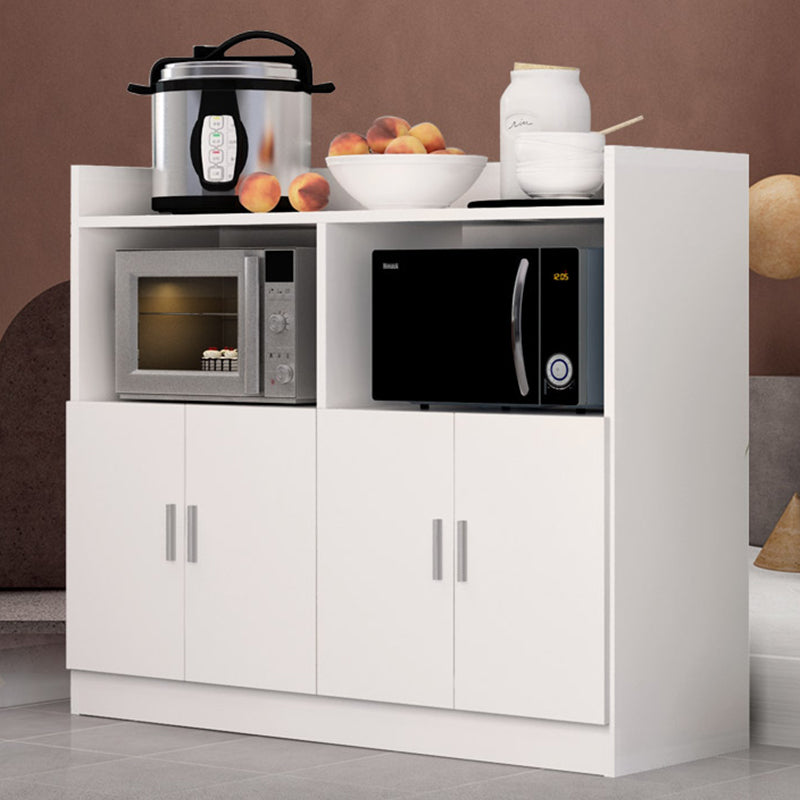 Contemporary Style Dining Buffet Wood Sideboard Table with Cabinets Clearhalo 'buffet_sideboard' 'Buffets & Sideboards' 'furn' 'furn_buffet_sideboard' 'Furniture' 'Kitchen & Dining Furniture' 6358977