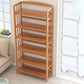 Contemporary Bookcase Open Shelf Bamboo Vertical Shelf Bookcase Clearhalo 'Bookcases' 'furn' 'furn_bookcases' 'Furniture' 'Office Furniture' 6359135