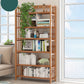 Contemporary Bookcase Open Shelf Bamboo Vertical Shelf Bookcase Clearhalo 'Bookcases' 'furn' 'furn_bookcases' 'Furniture' 'Office Furniture' 6359149