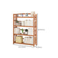 Contemporary Bookcase Open Shelf Bamboo Vertical Shelf Bookcase Clearhalo 'Bookcases' 'furn' 'furn_bookcases' 'Furniture' 'Office Furniture' 6359176