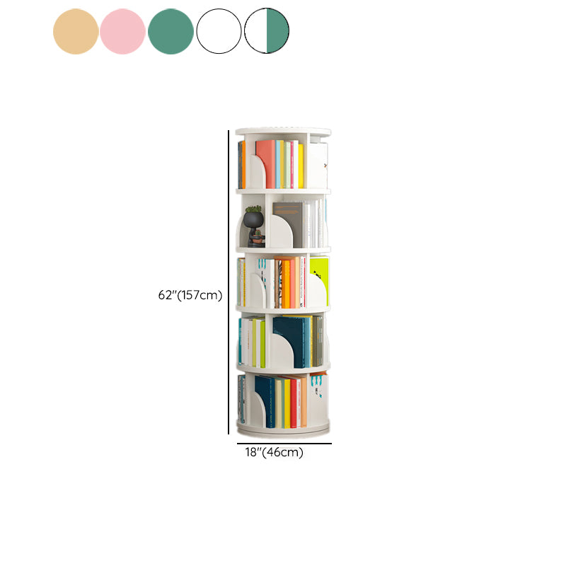 Libreria contemporanea Scaffale di libri in legno ingegnerizzato verticale per sala da studio