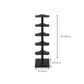 Corner Shelf Bookcase Modern Style Metal Multi Tiers Bookcase
