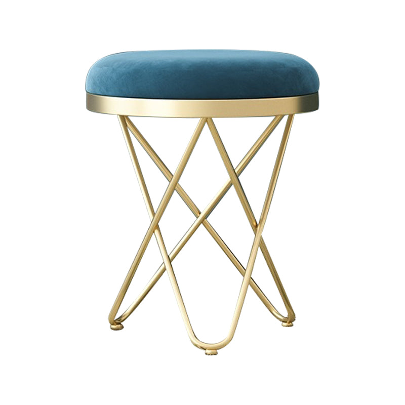 Modern Pink Standard Tear Resistant Velvet Standard Velvet for Living Room Clearhalo 'furn' 'furn_ottomans_poufs' 'Furniture' 'Living Room Furniture' 'Ottomans & Poufs' 'ottomans_poufs' 6360084