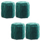 Orange Velvet Pouf Specialty Pouf Stain Resistant Indoor Pouf Green 4 Piece Set Clearhalo 'furn' 'furn_ottomans_poufs' 'Furniture' 'Living Room Furniture' 'Ottomans & Poufs' 'ottomans_poufs' 6360153
