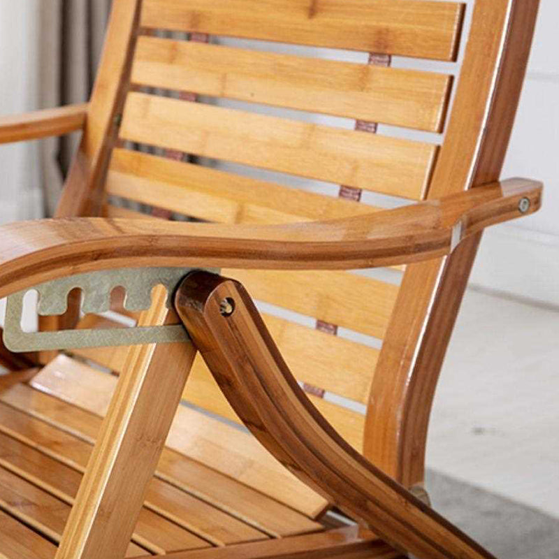 Brown Modern Rocker Chair Wood Reclining Rocking Chair with Tufted Clearhalo 'Chairs & Seating' 'furn' 'furn_rocking_chairs' 'Furniture' 'Living Room Furniture' 'Rocking Chairs' 'rocking_chairs' 6362403