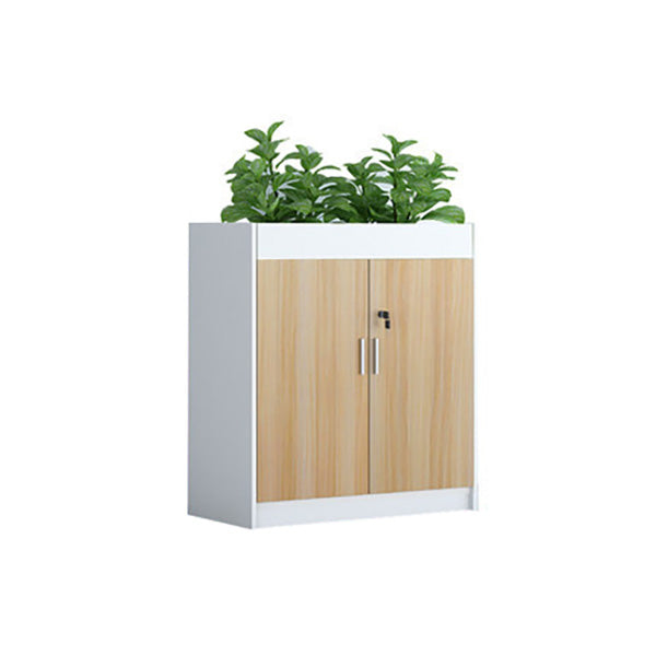 Estantes de almacenamiento de bloqueo de madera de archivo de estilo nórdico