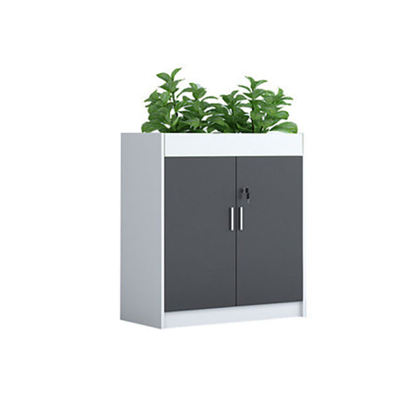 Estantes de almacenamiento de bloqueo de madera de archivo de estilo nórdico