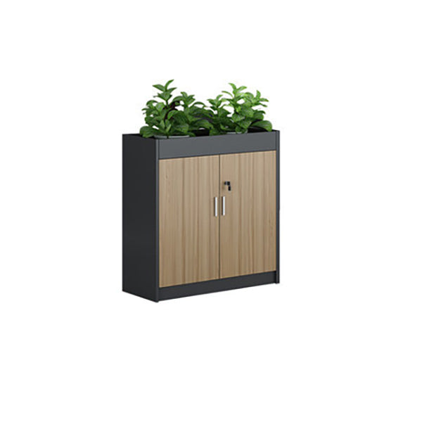 Estantes de almacenamiento de bloqueo de madera de archivo de estilo nórdico