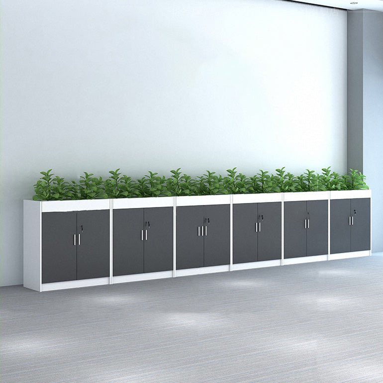 Estantes de almacenamiento de bloqueo de madera de archivo de estilo nórdico