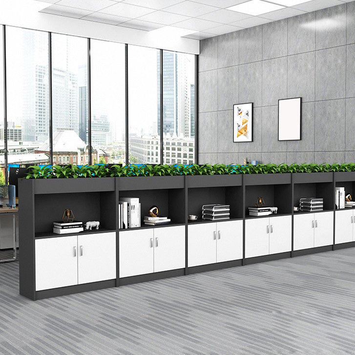 Estantes de almacenamiento de bloqueo de madera de archivo de estilo nórdico