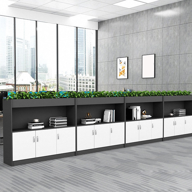 Estantes de almacenamiento de bloqueo de madera de archivo de estilo nórdico