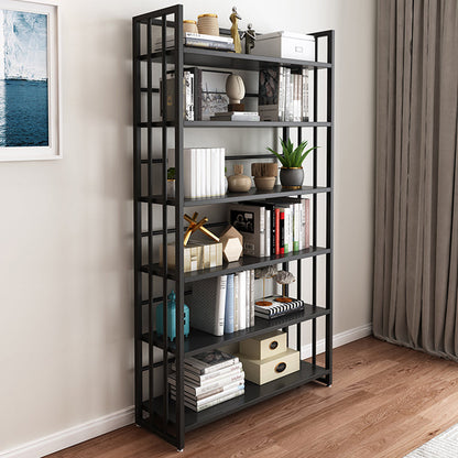 Libreria in metallo moderno libreria Etagere con retro aperto 70 "H x 19,7" W