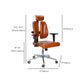 Silla de escritorio moderna Silla ejecutiva de cuero Silla con respaldo alto en marrón