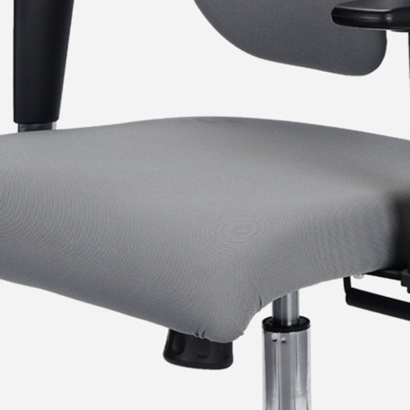 Modern Desk Chair Mesh Executive Chair High-Back Chair in Gray Clearhalo 'furn' 'furn_office_chair' 'Furniture' 'Office Chairs' 'Office Furniture' 'office_chair' 6362607