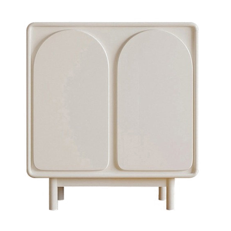 Modern Sideboard Buffet Cabinets Beige Buffet Sideboard for Living Room 31"L x 16"W x 35"H Clearhalo 'buffet_sideboard' 'Buffets & Sideboards' 'furn' 'furn_buffet_sideboard' 'Furniture' 'Kitchen & Dining Furniture' 6362700