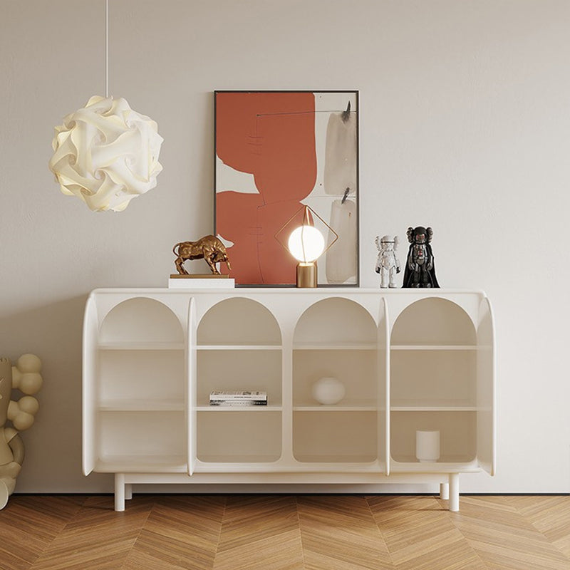 Modern Sideboard Buffet Cabinets Beige Buffet Sideboard for Living Room Clearhalo 'buffet_sideboard' 'Buffets & Sideboards' 'furn' 'furn_buffet_sideboard' 'Furniture' 'Kitchen & Dining Furniture' 6362704